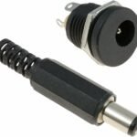 2PCS DC Jack Plug male female Connector