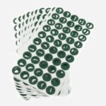 Insulation Ring Stickers for 18650 Battery Cells