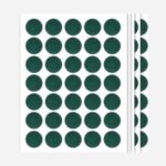Insulation Ring Stickers for 21700 Battery Cells